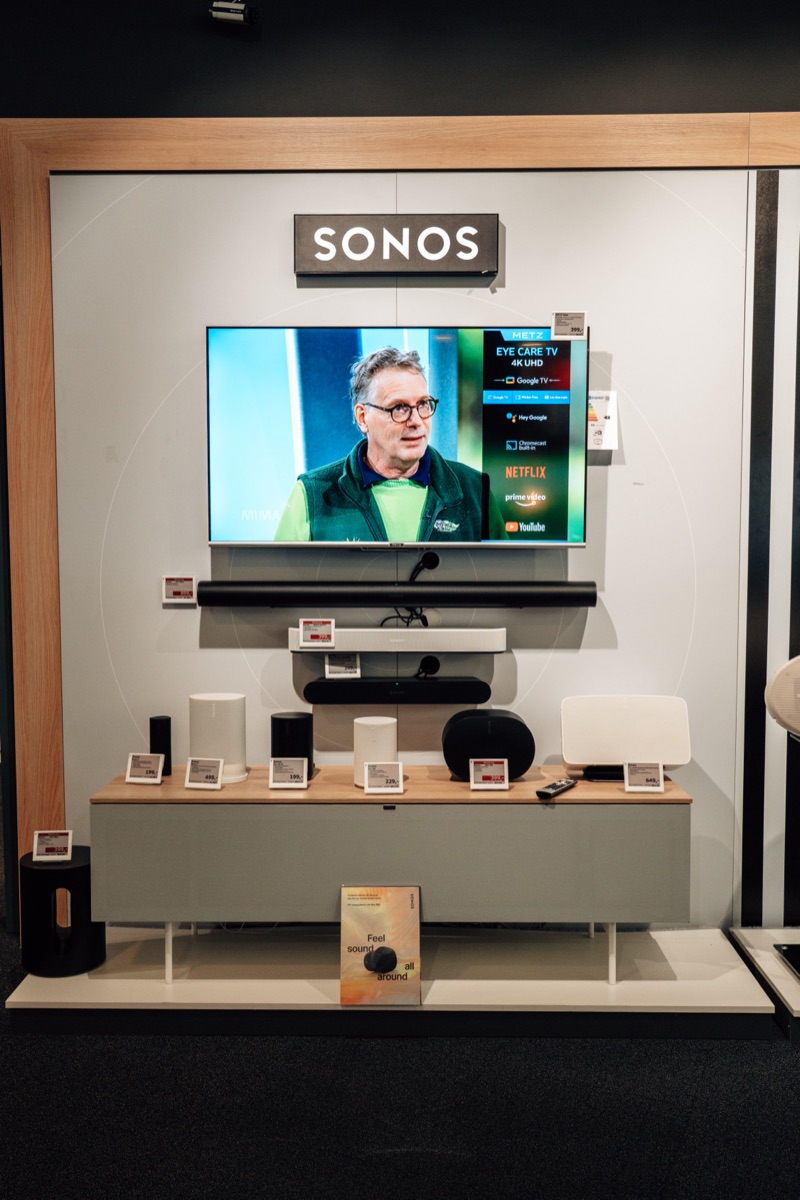 TV und Sound Setup mit Sonos Soundbar